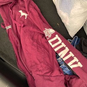VS Pink Zip Hoodie